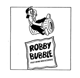 ROBBY BUBBLE FRUIT DRINK NON ALCOHOLIC trademark