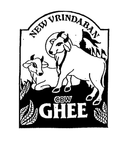 NEW VRINDABAN COW GHEE trademark