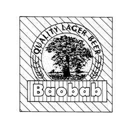BAOBAB QUALITY LAGER BEER trademark