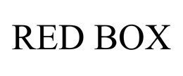 RED BOX trademark
