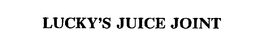 LUCKY'S JUICE JOINT trademark