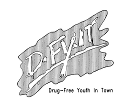 D-FY-IT DRUG-FREE YOUTH IN TOWN trademark