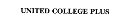 UNITED COLLEGE PLUS trademark
