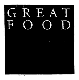 GREAT FOOD trademark