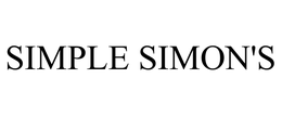 SIMPLE SIMON'S trademark