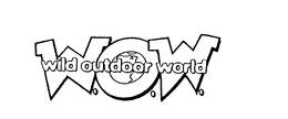W.O.W.  WILD OUTDOOR WORLD trademark