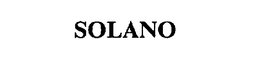 SOLANO trademark