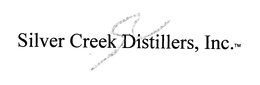 SC SILVER CREEK DISTILLERS, INC. trademark