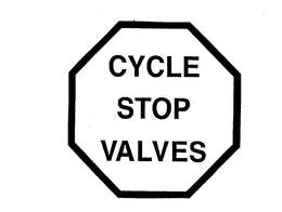 CYCLE STOP VALVES trademark
