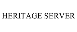 HERITAGE SERVER trademark