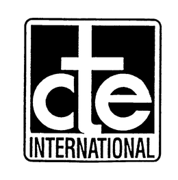 CTE INTERNATIONAL trademark