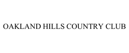 OAKLAND HILLS COUNTRY CLUB trademark