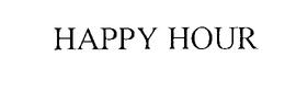 HAPPY HOUR trademark