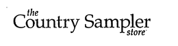 THE COUNTRY SAMPLER STORE trademark