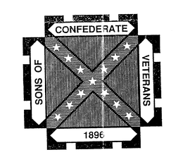 SONS OF CONFEDERATE VETERANS 1896 trademark