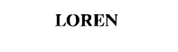 LOREN trademark