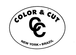 COLOR & CUT C C NEW YORK.BRAZIL trademark