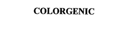 COLORGENIC trademark