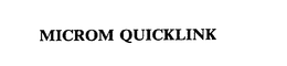 MICROM QUICKLINK trademark