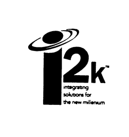 I2K INTEGRATING SOLUTIONS FOR THE NEW MILLENIUM trademark