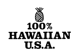 100% HAWAIIAN U.S.A. trademark