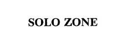 SOLO ZONE trademark