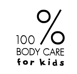 100% BODY CARE FOR KIDS trademark