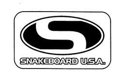 S SNAKEBOARD U.S.A. trademark