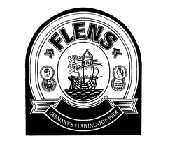 FLENS GERMANY'S #1 SWING-TOP-BEER trademark