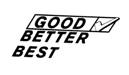 GOOD BETTER BEST trademark
