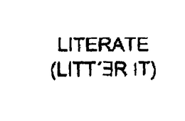 LITERATE trademark