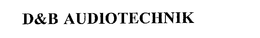 D&B AUDIOTECHNIK trademark