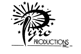 PYRO PRODUCTIONS INC. trademark