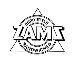 EURO STYLE ZAMS SANDWICHES trademark