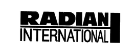 RADIAN INTERNATIONAL trademark
