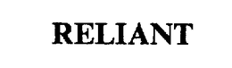 RELIANT trademark