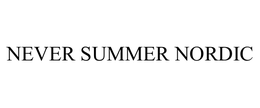 NEVER SUMMER NORDIC trademark