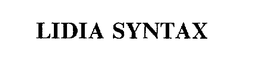 LIDIA SYNTAX trademark