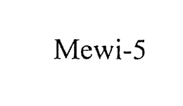 MEWI-5 trademark