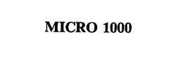 MICRO 1000 trademark