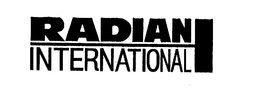 RADIAN INTERNATIONAL trademark