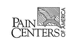 PAIN CENTERS OF AMERICA trademark