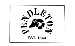 PENDLETON EST. 1863 trademark