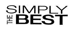 SIMPLY THE BEST trademark