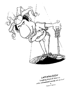 LAFFAPALOOZA! LAUGHING STOCK OF AMERICA URBAN INTERNATIONAL COMEDY ARTS FESTIVAL & CONCERT SERIES trademark