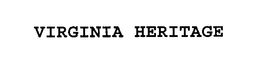 VIRGINIA HERITAGE trademark