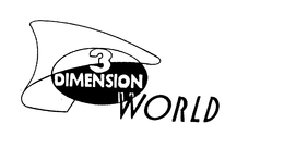 3 DIMENSION WORLD trademark