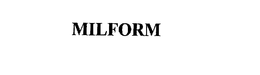 MILFORM trademark