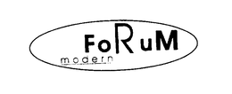 FORUM MODERN. trademark
