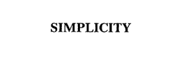 SIMPLICITY trademark